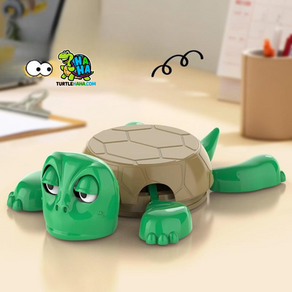 TurtleHaha Coaster – Funny Popping Eyes Stress Relief Toy 3D Printed